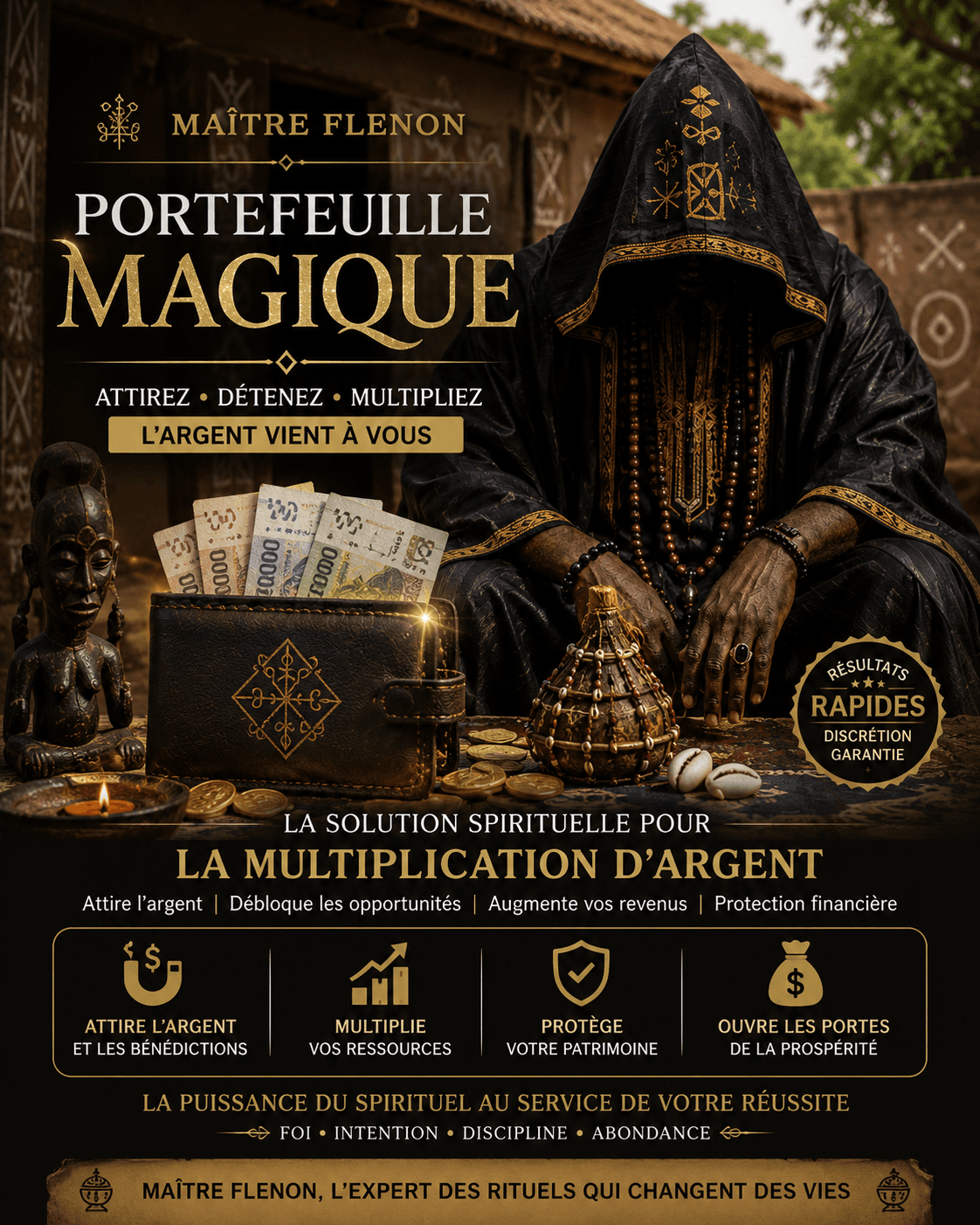 Porte-feuille magique